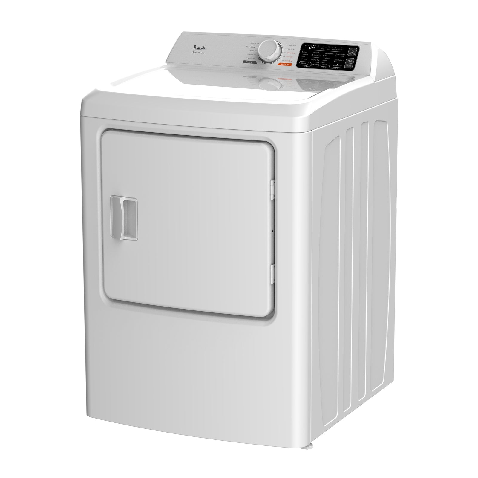 Avanti SED67D0W 6.7 Cu. Ft. Front Load Electric Dryer