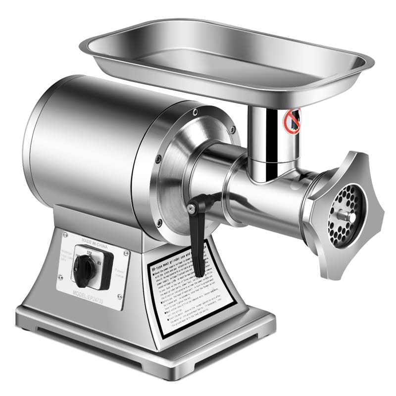 Heavy Duty 550LB/h 1100W Commercial Grade Meat Grinder Stainless Steel Electric Food Grinder Processer