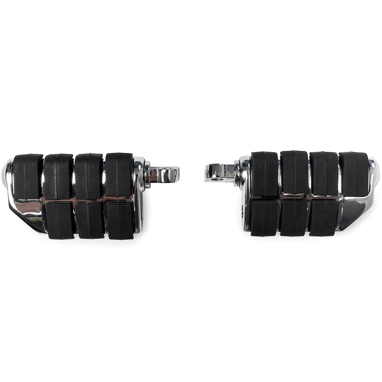 2x Dually Style Foot Pegs (Left and Right) Compatible with 2010-2019 Harley Davidson Ultra Limited FLHTK