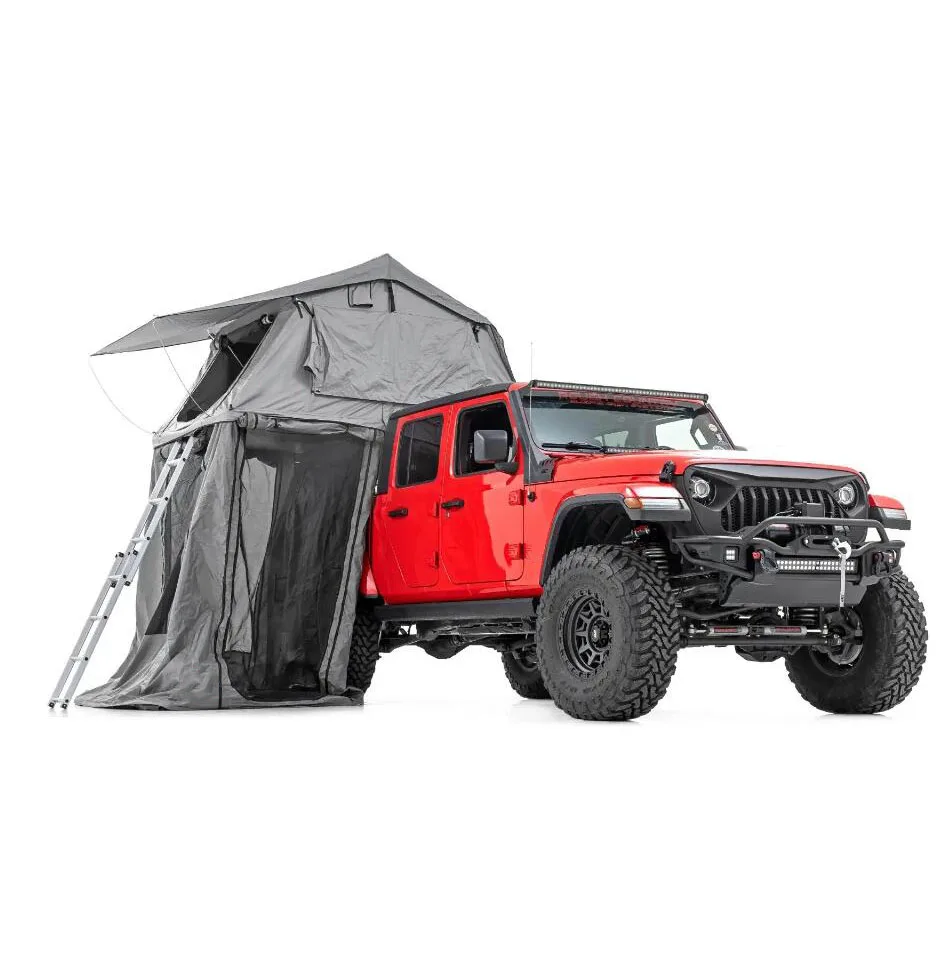 HOTO New Arrival Outdoor Easy to Set Up Waterproof car rooftop tent Camping SUV car rooftop tent off road 2 3 person roof tent