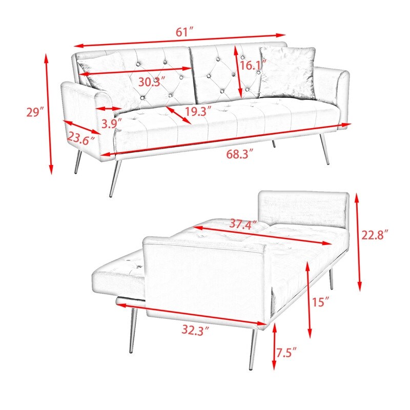 Sofa Bed 68.3\