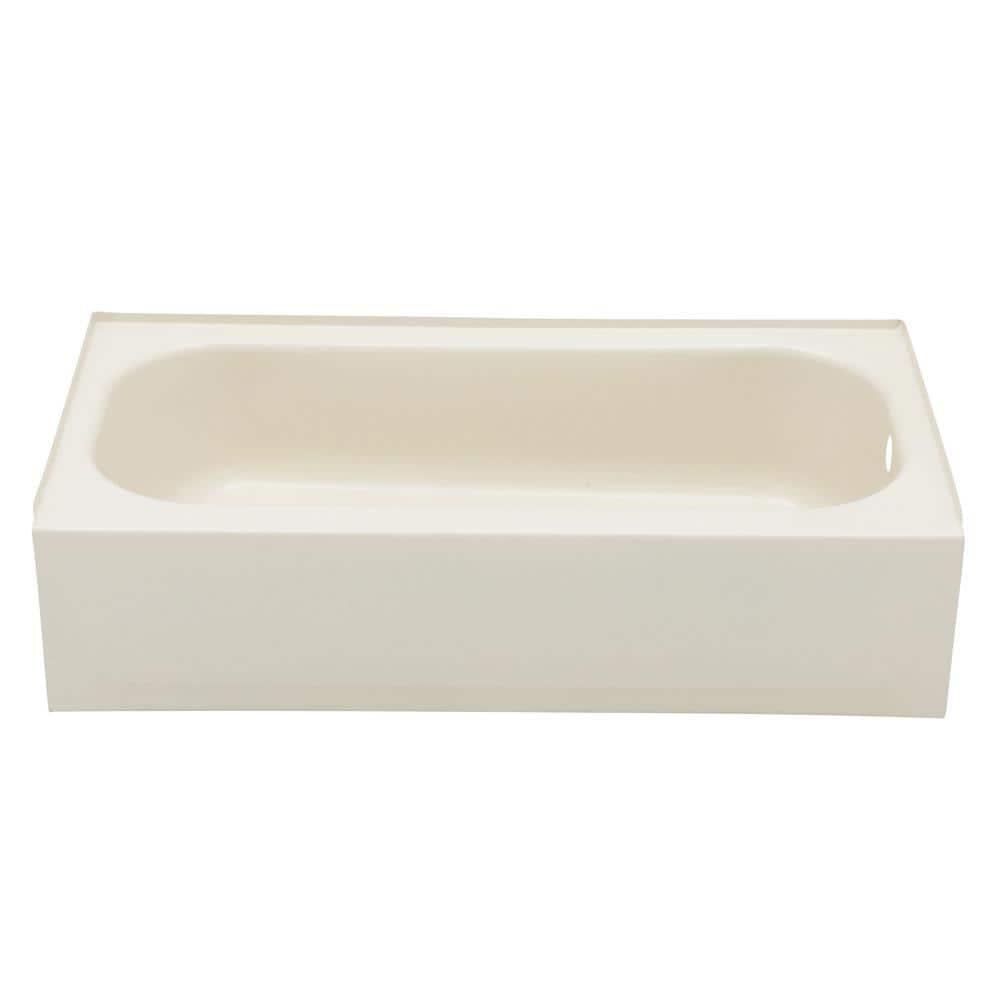 Bootz Industries Aloha 60 in x 30 in Soaking Bathtub with Right Drain in Bone