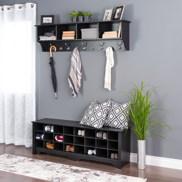 Shoe Cubby Bench Prepac