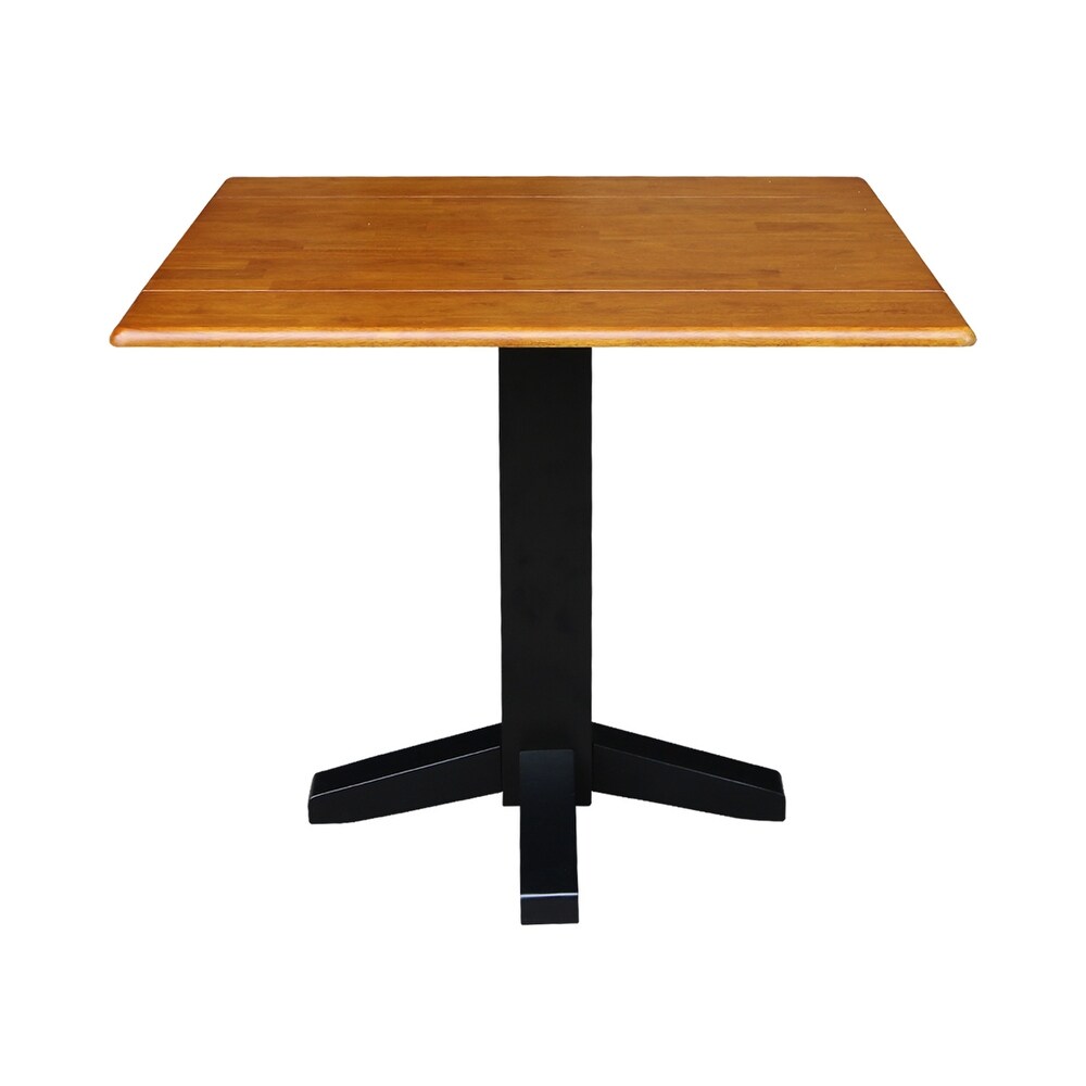 Square Dual Drop Leaf Dining Table