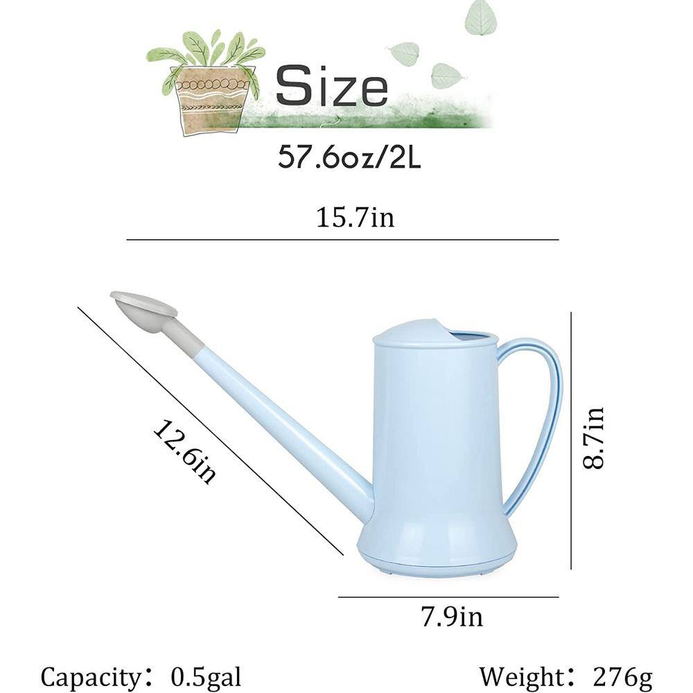 Cubilan Watering Can Outdoor Plant Lightweight Deluxe Plastic 2 l Resin Water Cans B0BW3GS7XB