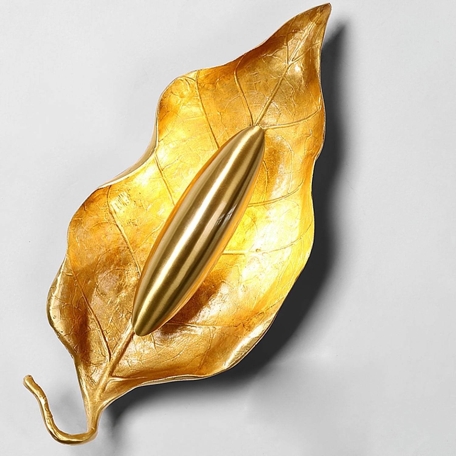 Leaf Brass Wall Lamp