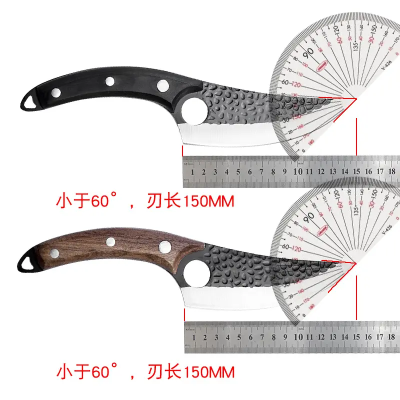 Hammer Pattern Forging Boneless Split Fish Pigs Use Knives Cut Vegetable Slices Knife