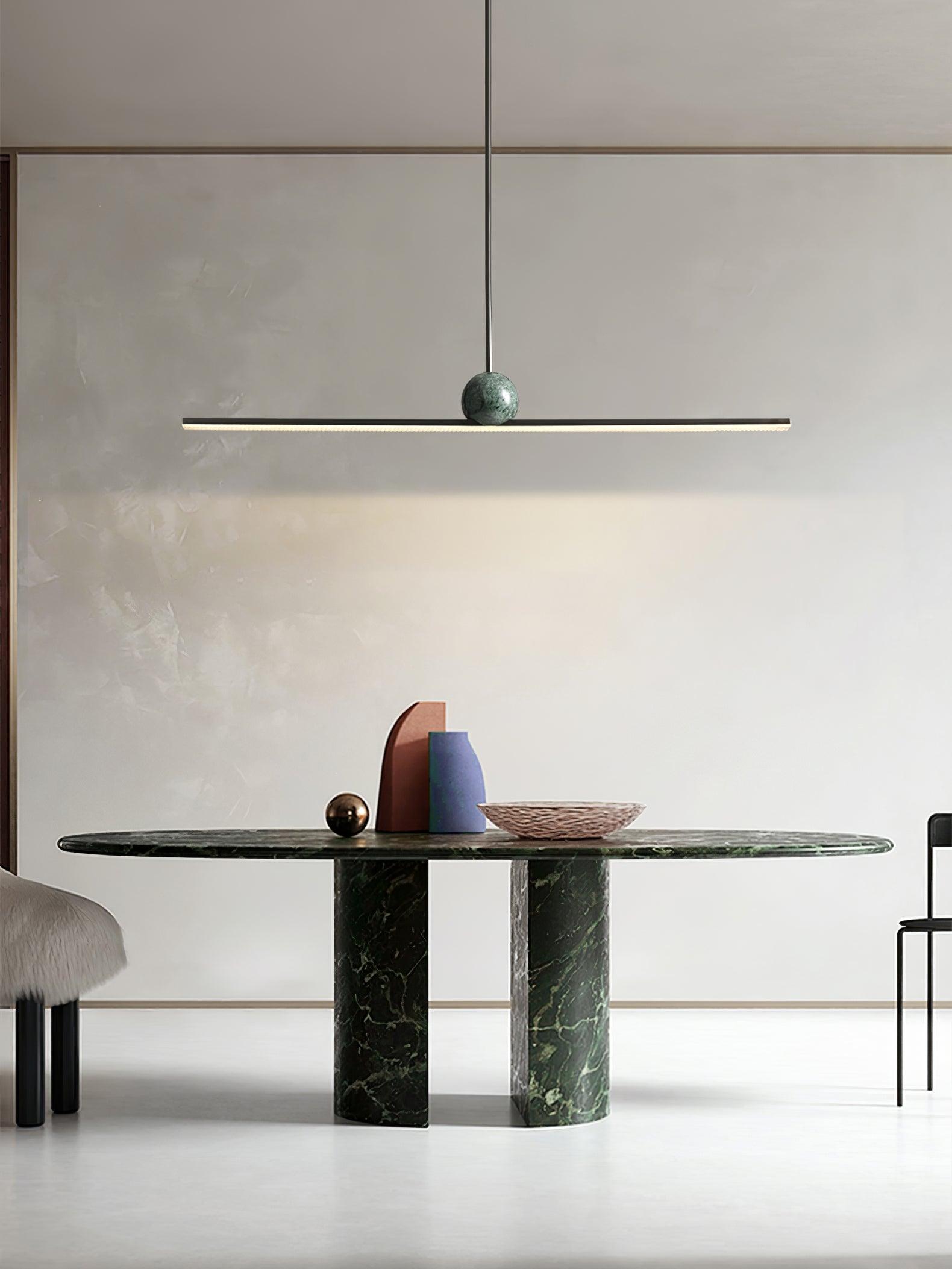 Marble Linear Pendant Lamp