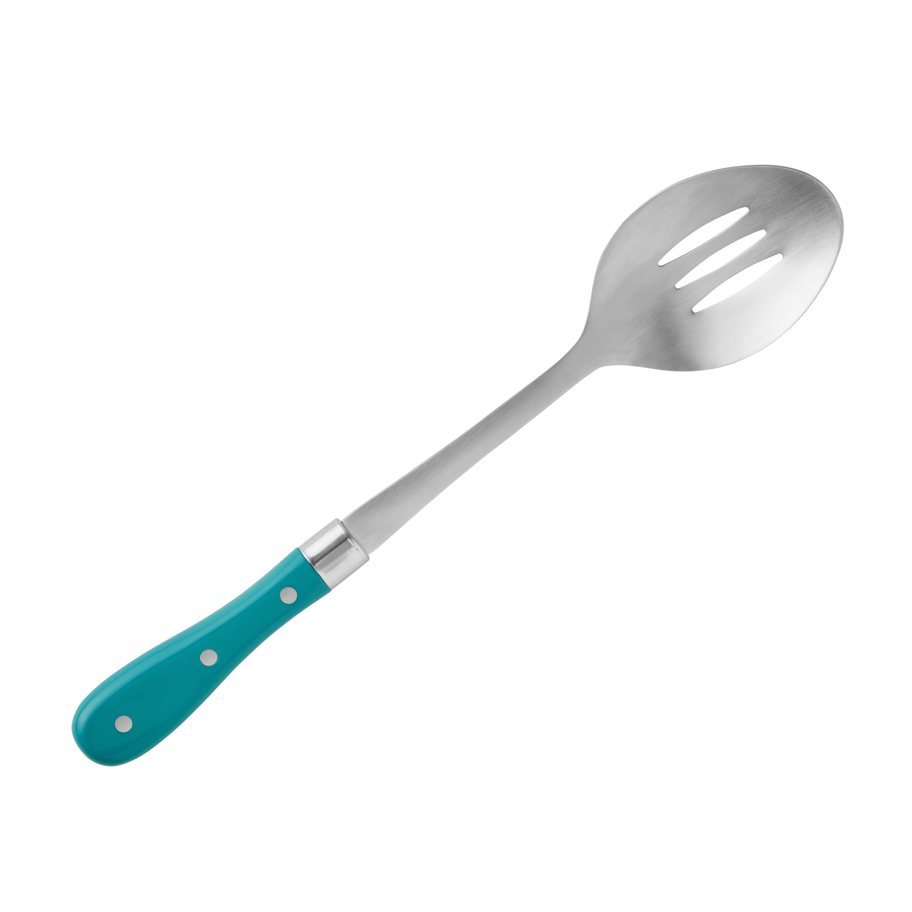 The Pioneer Woman Stainless Steel Slotted Spoon, Deep Teal