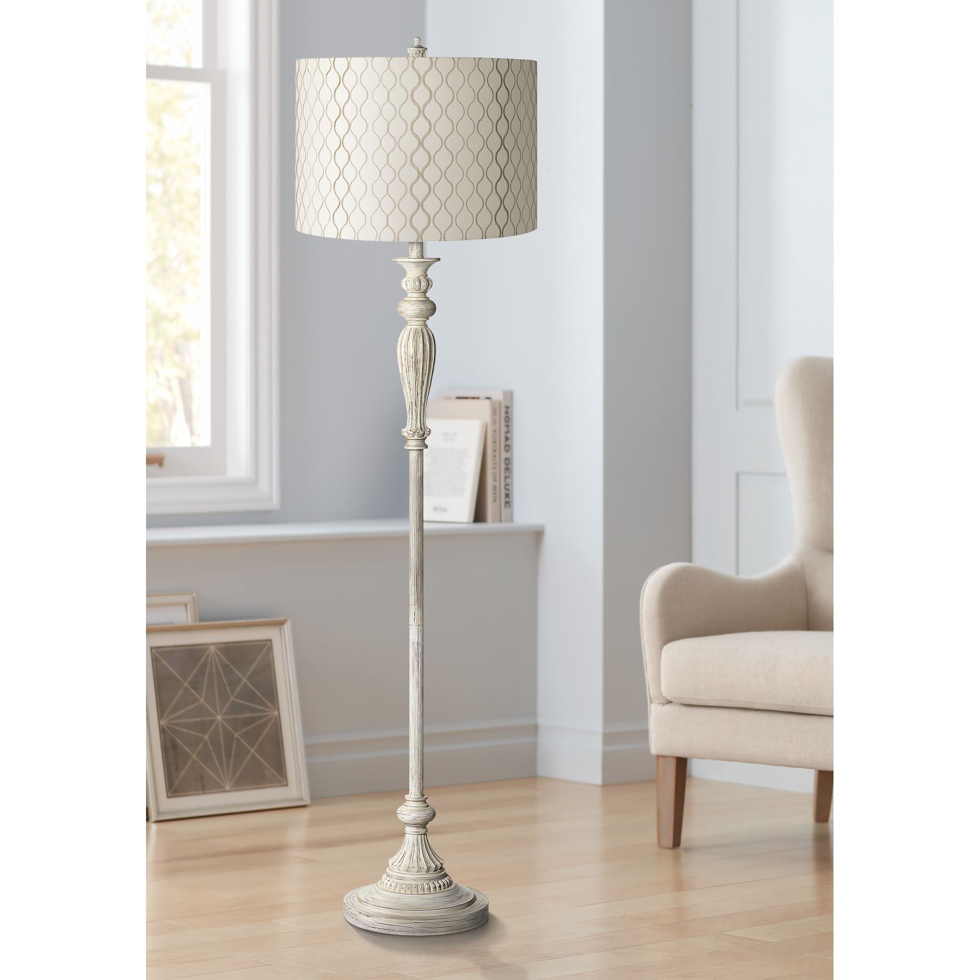 Springcrest Embroidered Hourglass Medium Lamp Shade 16