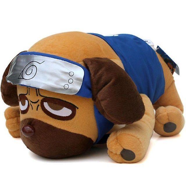 Born Pretty 28cm Anime Pakkun Dog Plush Soft Stuffed Doll Kawaii Cartoon Collectable Room Decoration Children Birthday Gift Kids Funny Toy