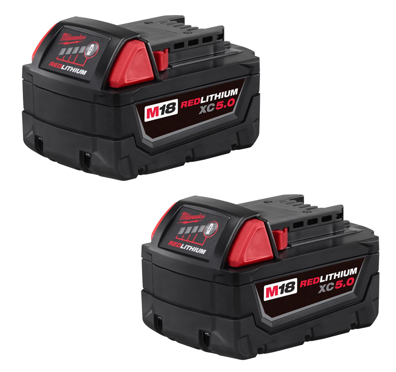 Milwaukee Tool 48-11-1852 Milwaukee M18 REDLITHIUM XC5.0 Batteries