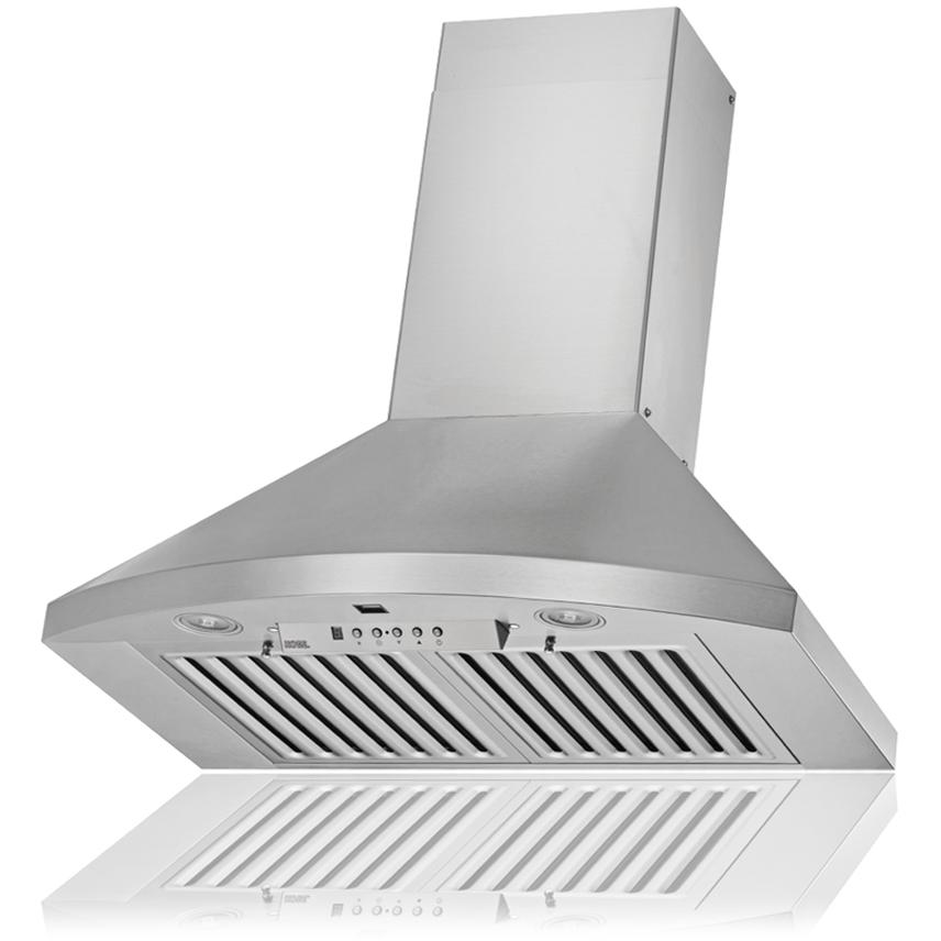 Kobe 30-inch Premium SQB6 Series Wall Mount Hood RA9230SQB6-XX