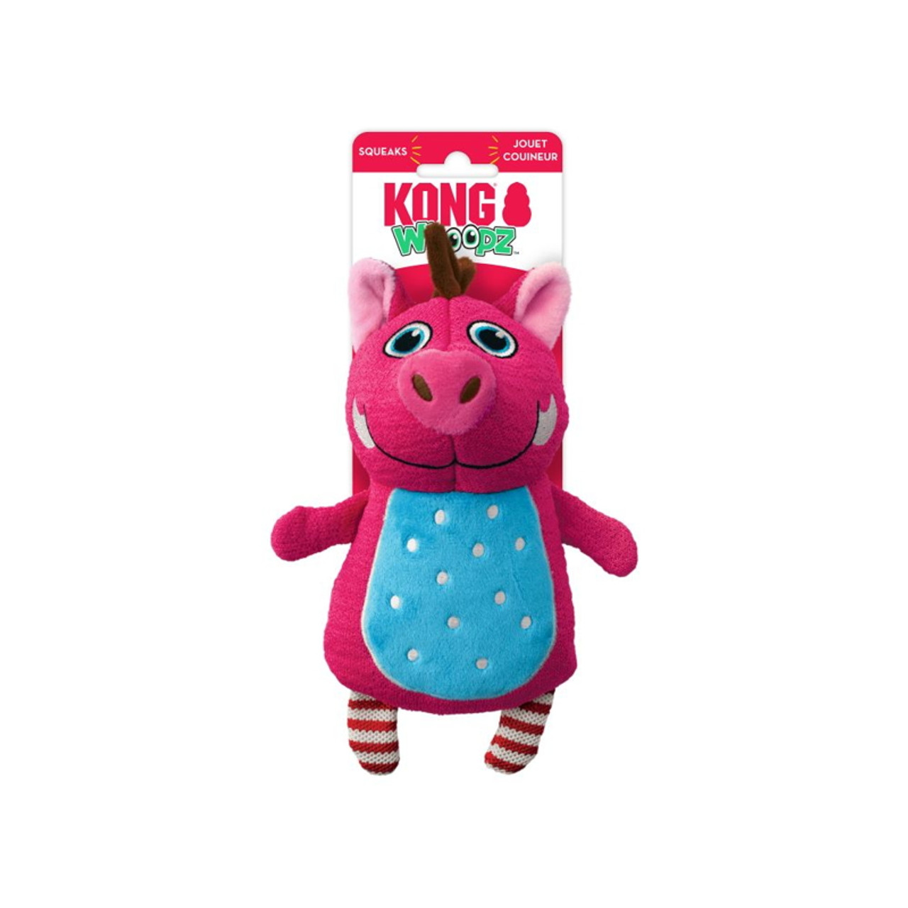 KONG Whoopz Warthog Dog Toys