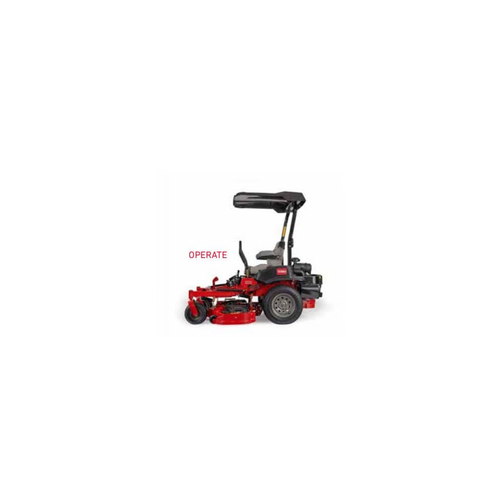 Toro Zero Turn Mowers Hardtop Sun Canopy (Articulating) ;