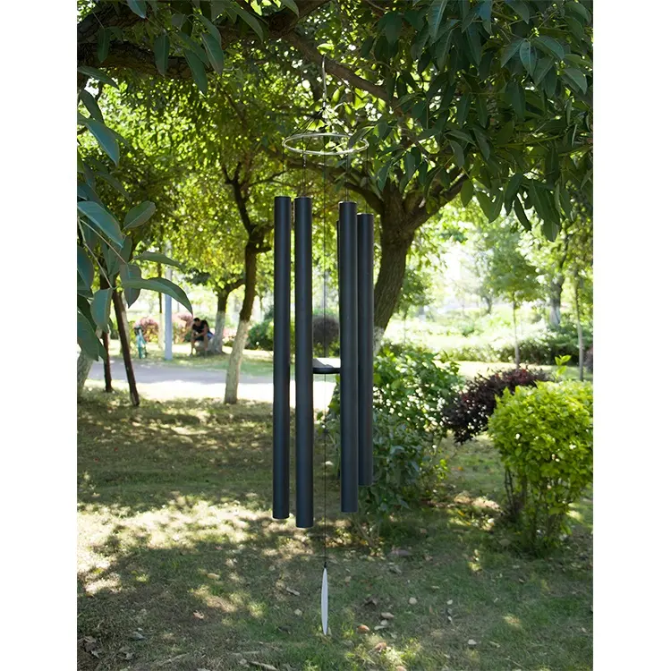 large black 66.1''western wind chimes craft supplies wind chimes garden decorative items