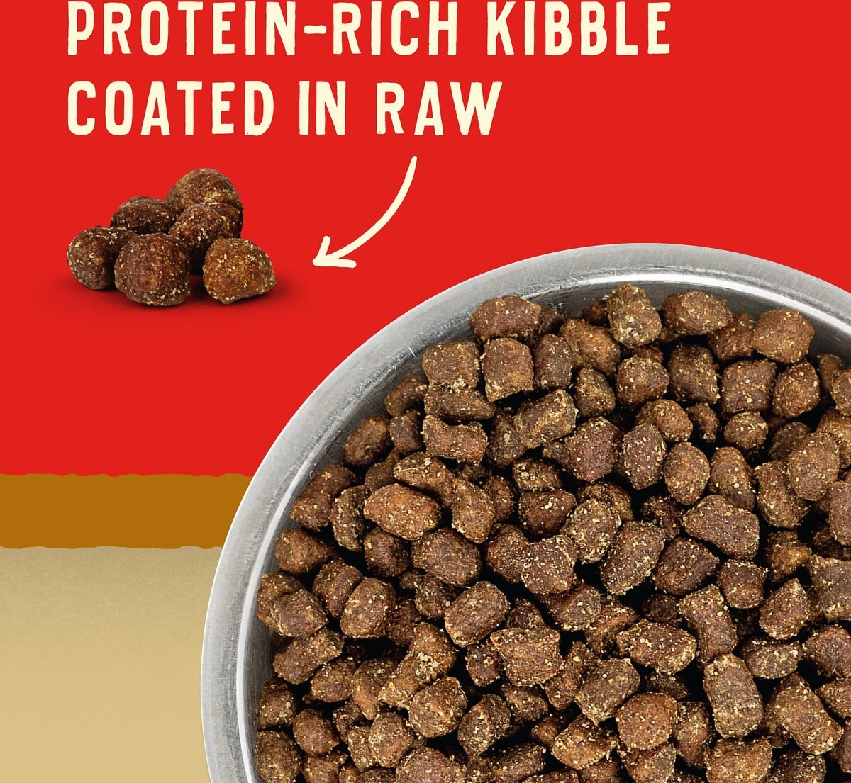 Stella and Chewy's Wild Red Raw Coated Kibble Wholesome Grains Prairie Recipe Dry Dog Food