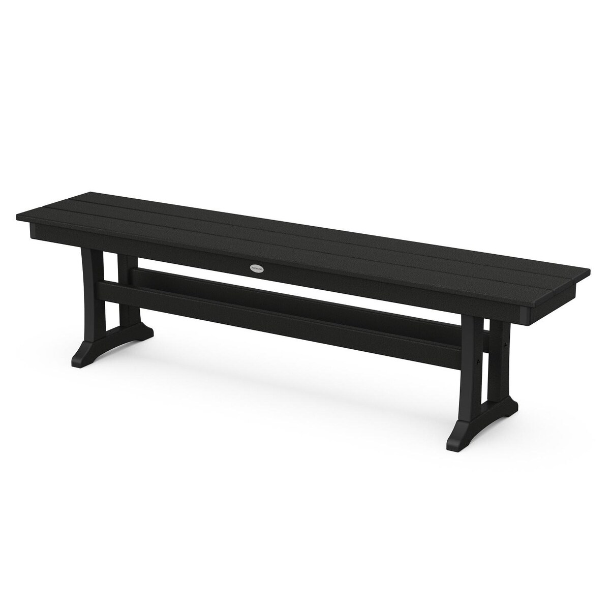 POLYWOOD Farmhouse Trestle 65-Inch Bench