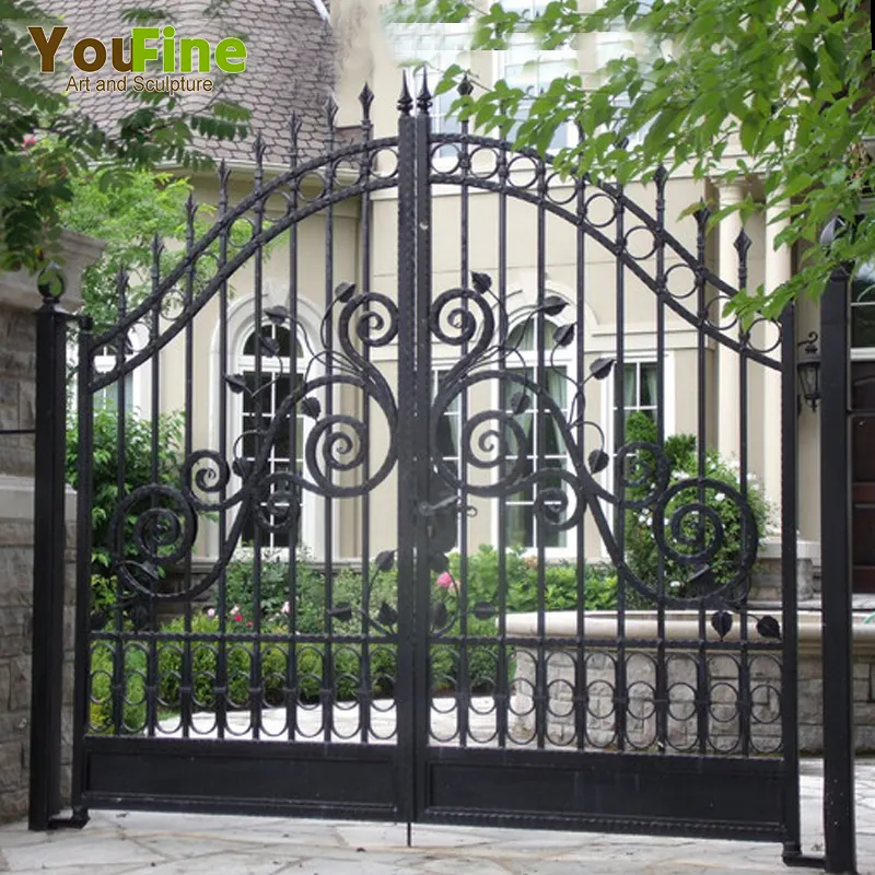 New Design Cast Iron Main Gate Design For Sale