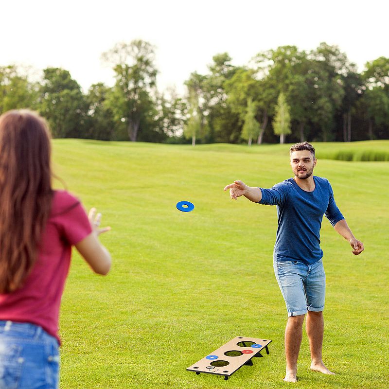 Hey! Play! 2-in-1 Washer Pitch and Beanbag Toss Set