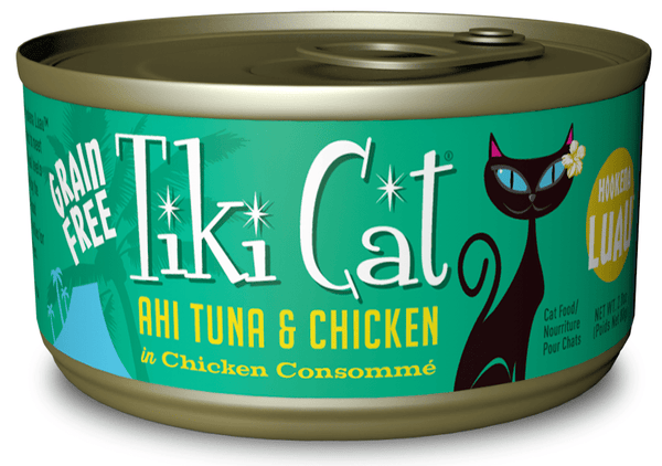 Tiki Cat Hookena Luau Grain Free Ahi Tuna And Chicken In Chicken Conso