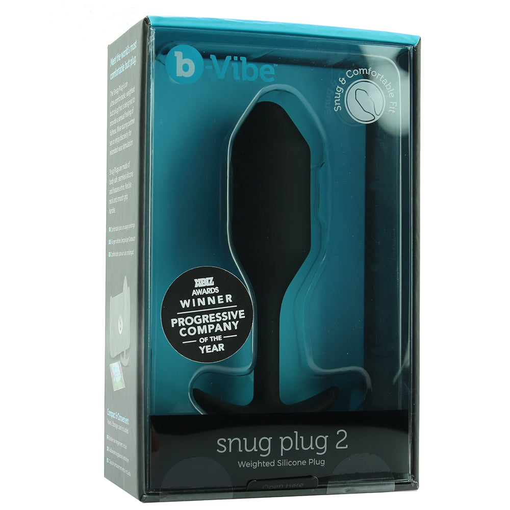 Snug Plug 2 Weighted Silicone Butt Plug