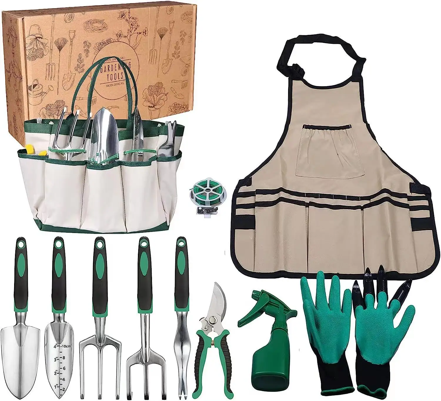 Winslow Ross garden accessories supplies gardening tool set aluminium alloy women's garden tools set with bag