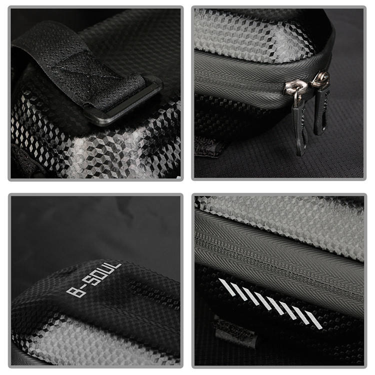 New Design Bike Frame Front Hard Shell Bicycle Top Tube Bag Cycling Accessories Waterproof Bicycle Saddle Bag