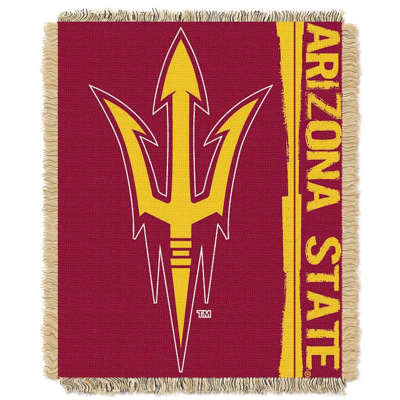 Arizona State Sun Devils Jacquard Throw Blanket by Northwest