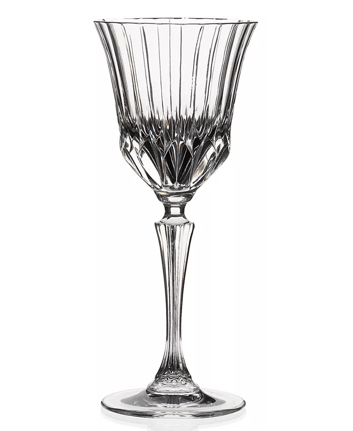 Lorren Home Trends Rcr Adagio Crystal Wine Glass Set of 6