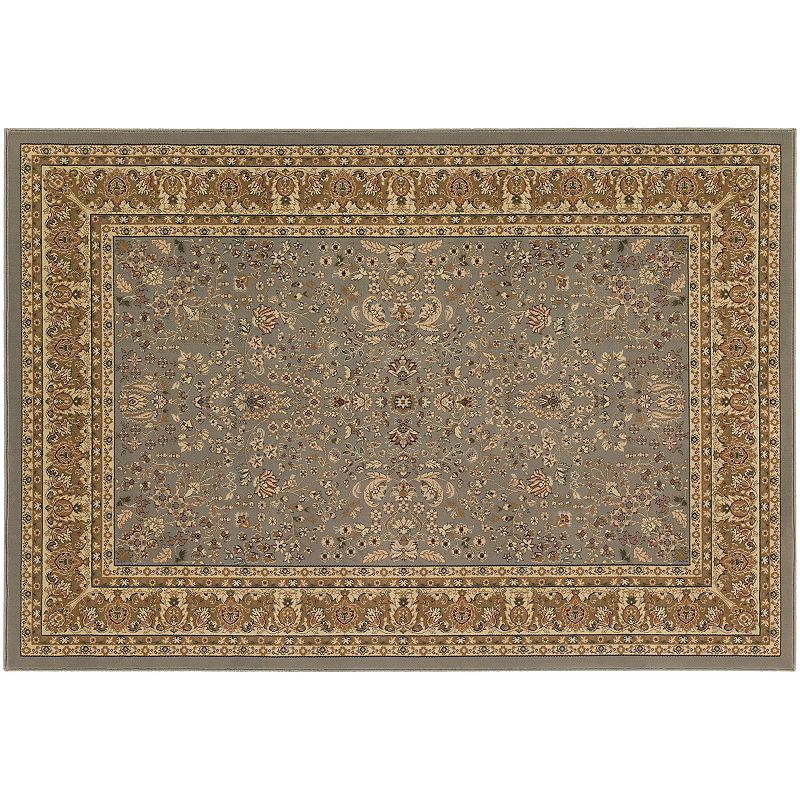 Couristan Izmir Mashad Framed Floral Rug