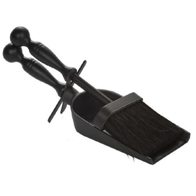 Dagan SB100 Ash Brush & Shovel with Stand& Black