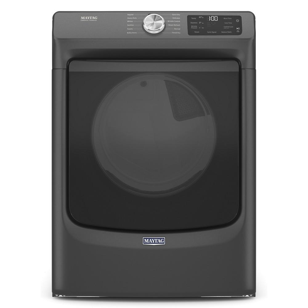 Maytag MED6630MBK Front Load Electric Dryer With Extra Power And Quick Dry Cycle - 7.3 Cu. Ft.