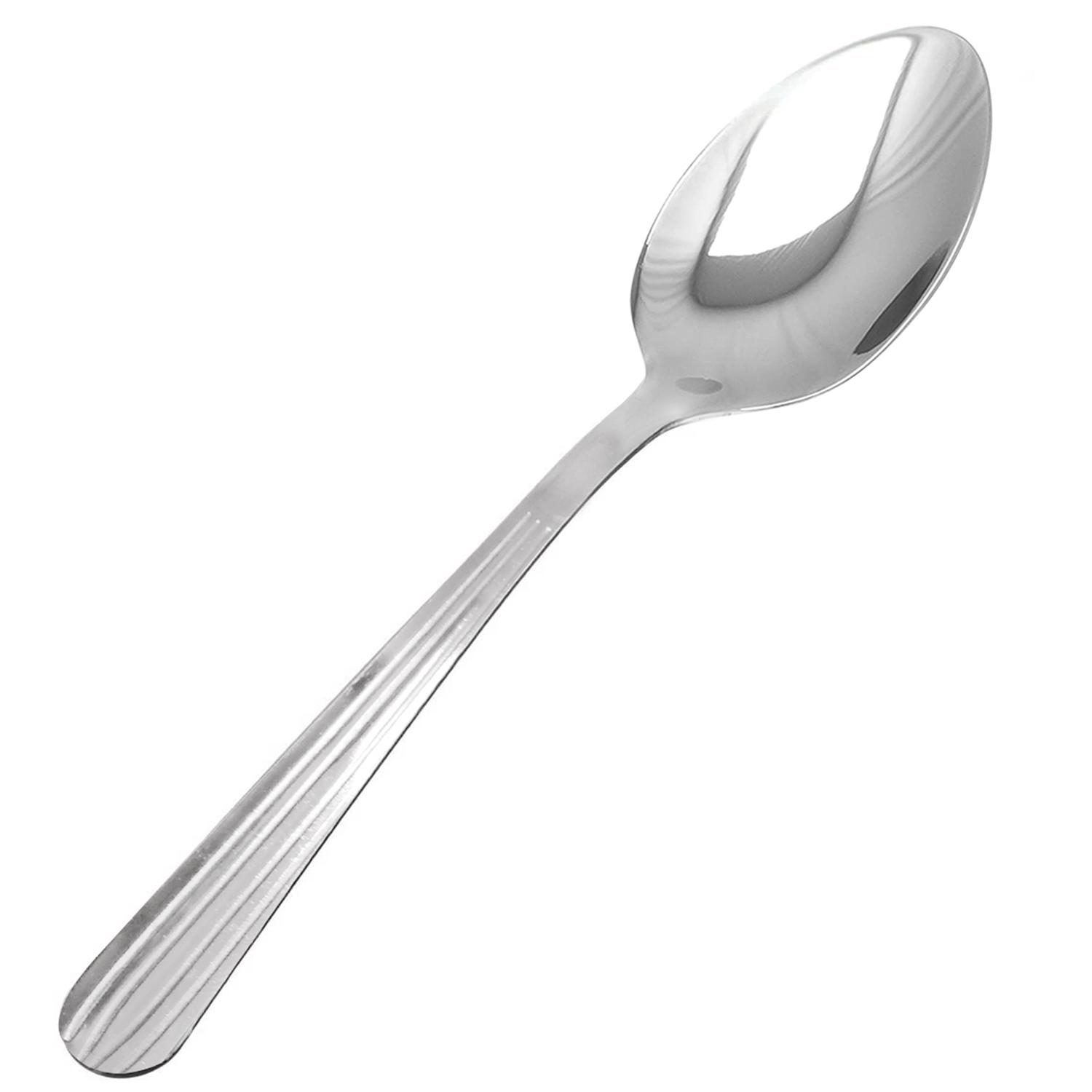 Bene Casa Silver Stainless Steel Spoons Set