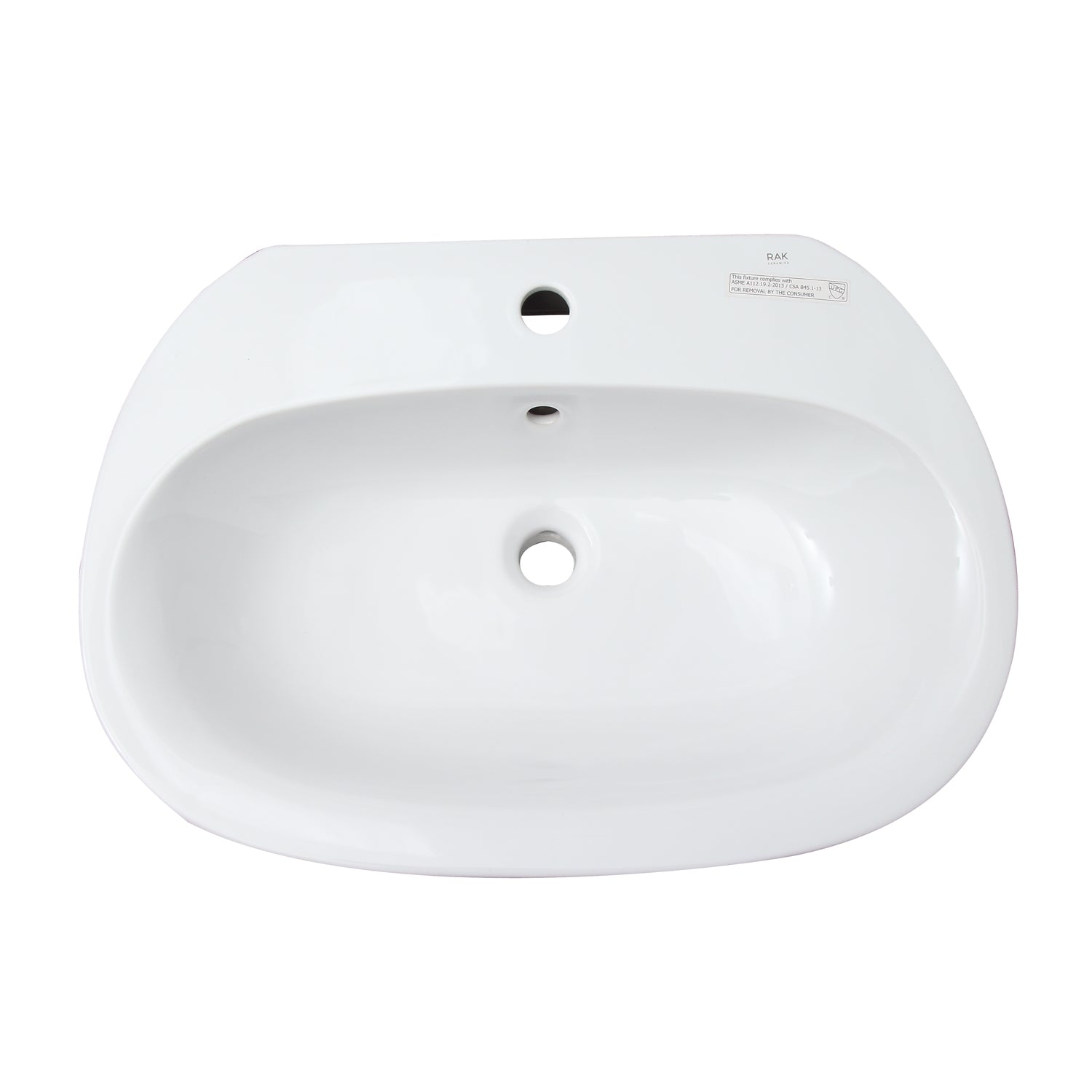 Sensation 650 Wall-Hung Sink