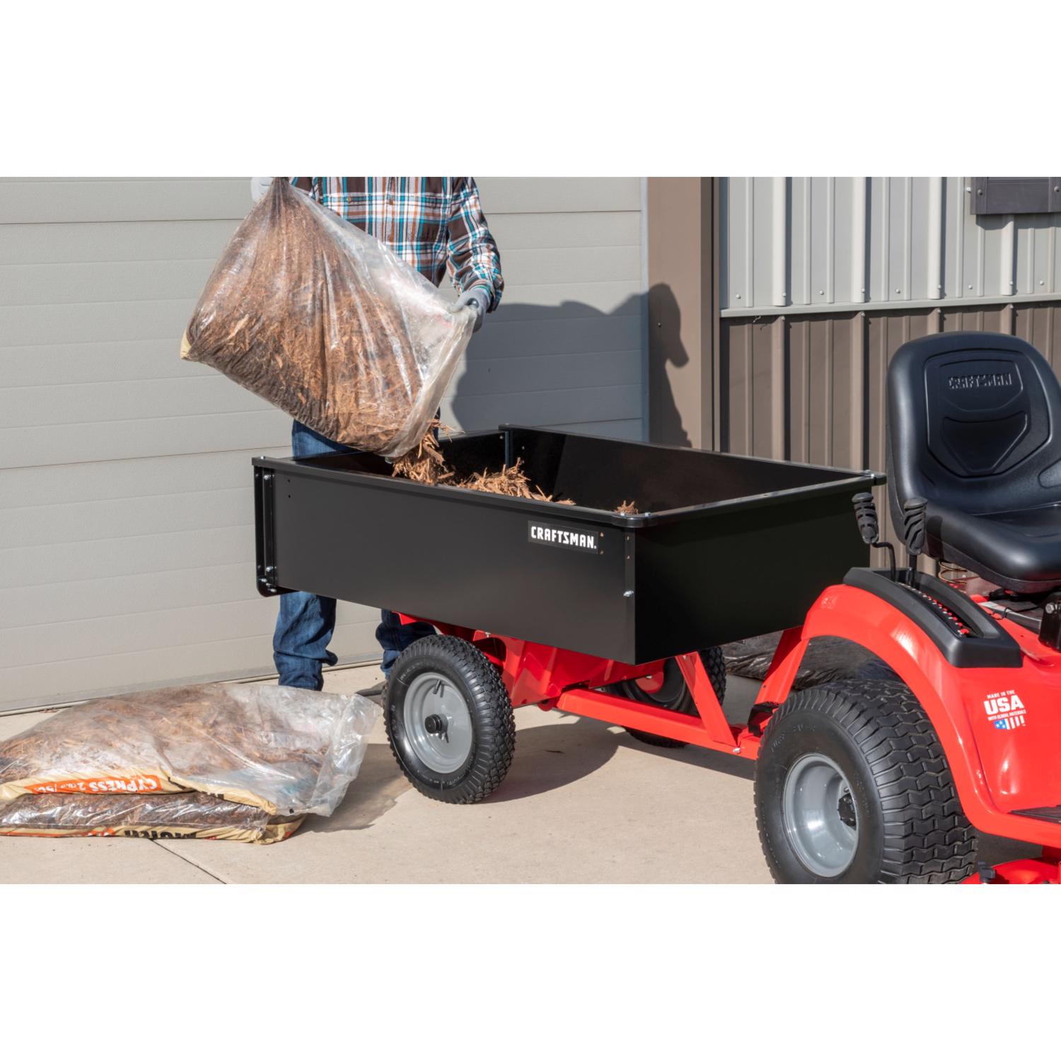 Craftsman Steel Dump Cart 12 cu ft