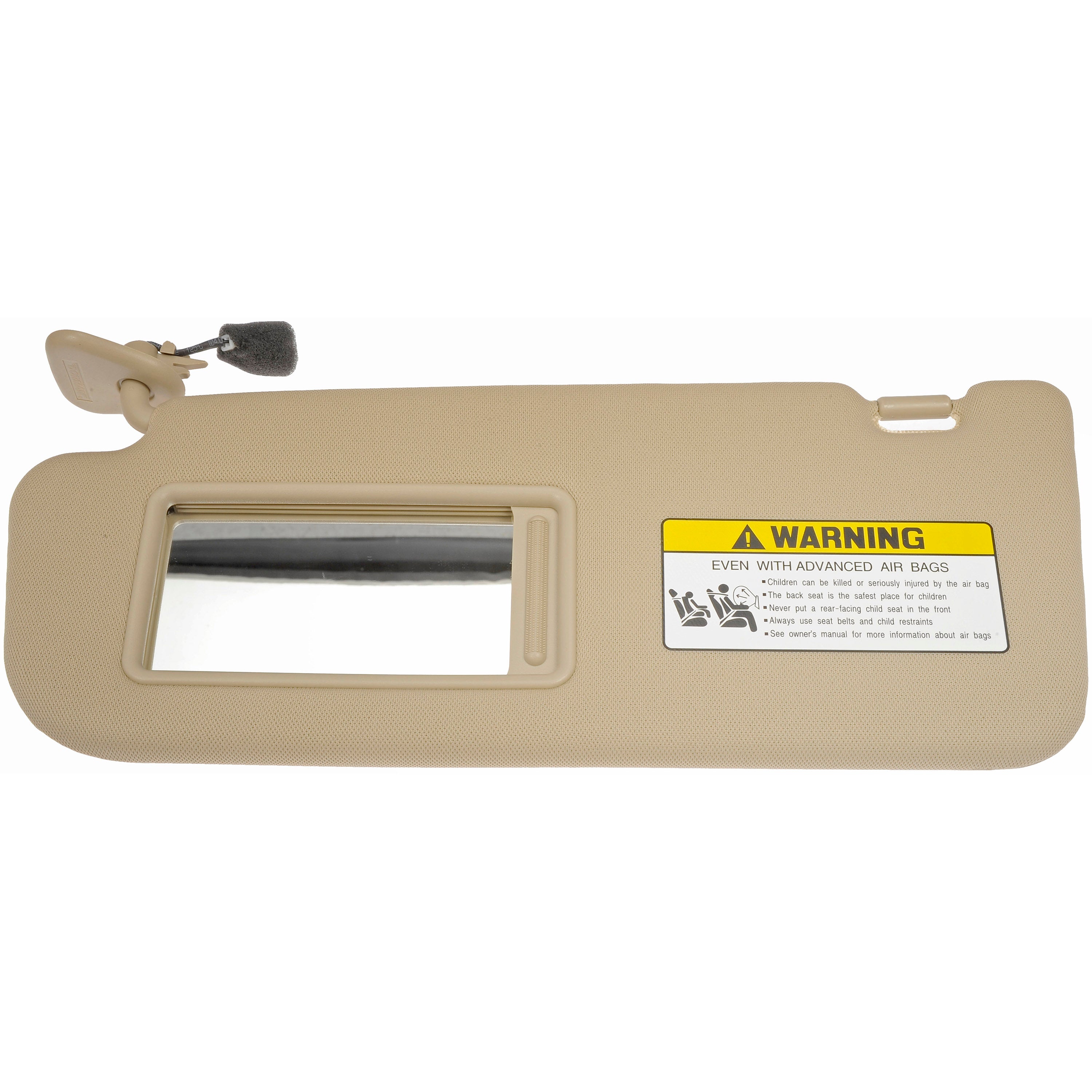 Dorman 74212 Driver Side Sun Visor for Specific Hyundai Models， Beige 2007 Hyundai Santa Fe