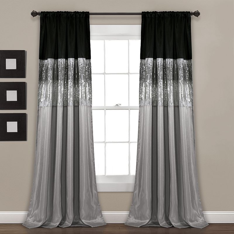 Lush Decor 1-pack Night Sky Window Curtain