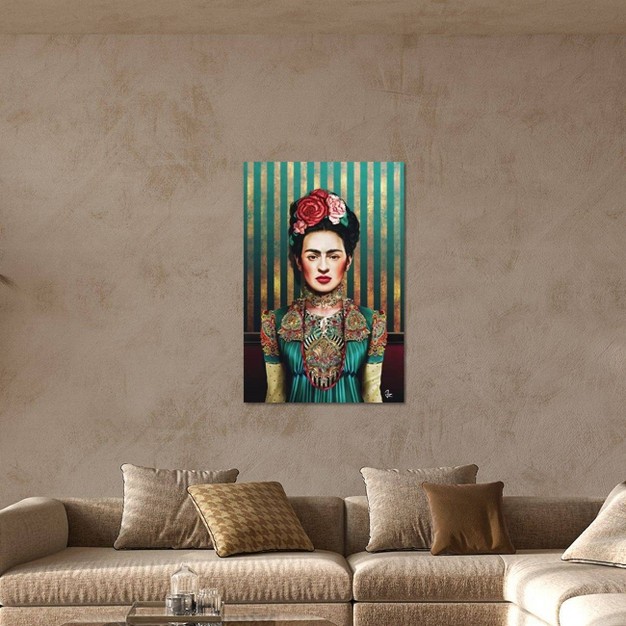 Frida By Giulio Rossi Unframed Wall Canvas Icanvas