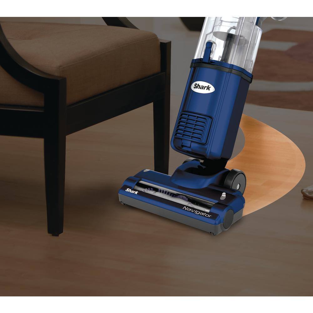 Shark Navigator Lightweight Bagless Corded Upright Vacuum for Hard Floors and Area Rugs in Blue - NV105 NV105