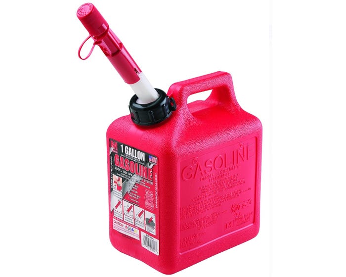 Gasoline Can with Auto Shutoff， 1 Gallon - 10001480