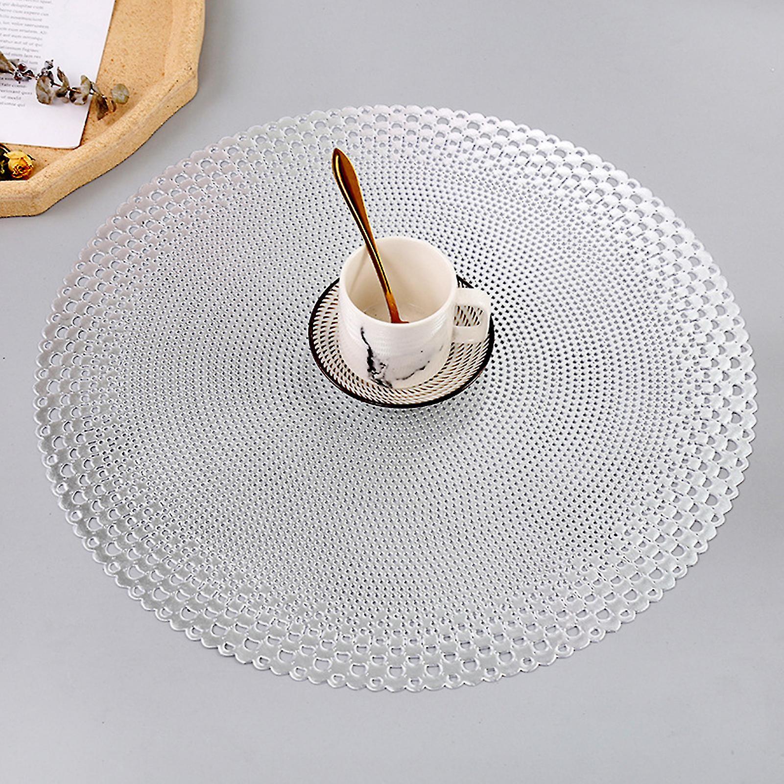 Miman 2pcs Pot Mat Non-slip Heat Resistant Pvc Countertop Cup Placemat Hot Pads For Kitchen