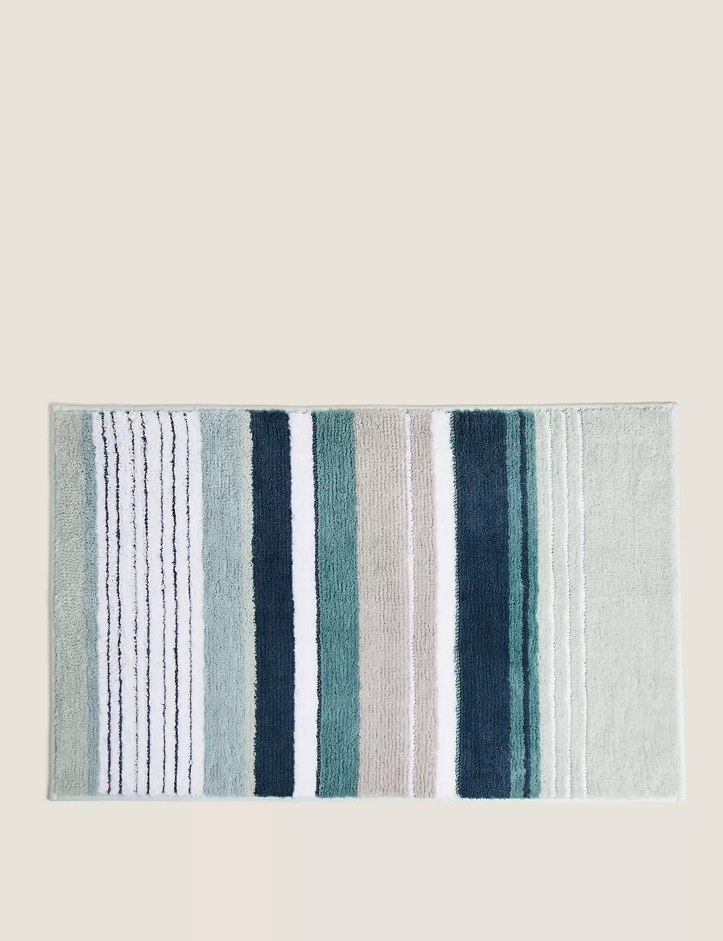 Striped Bath Mat