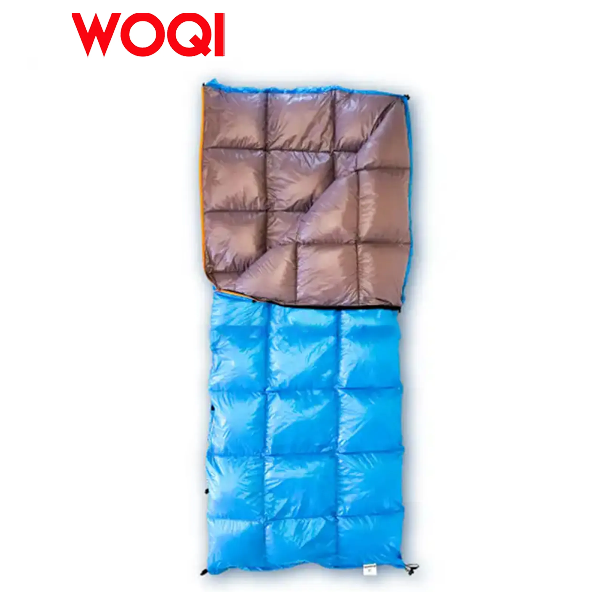 WOQI Outdoor  Lightweight Backpacking  Hiking Camping 3 Season Mummy Sleeping Bag with hammock  Compression Bag