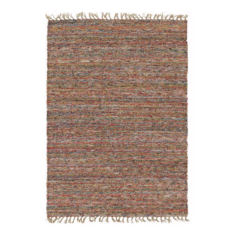 Linon Verginia Berber Multi Color Rug