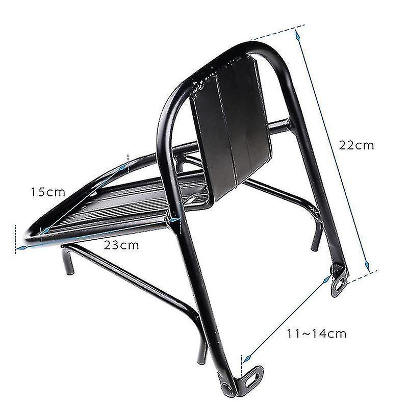 Alloy Bicycle Front Rack Cargo Carrier，bicycle Accessories Aluminum Front Rack Cycling Cargo Carrier