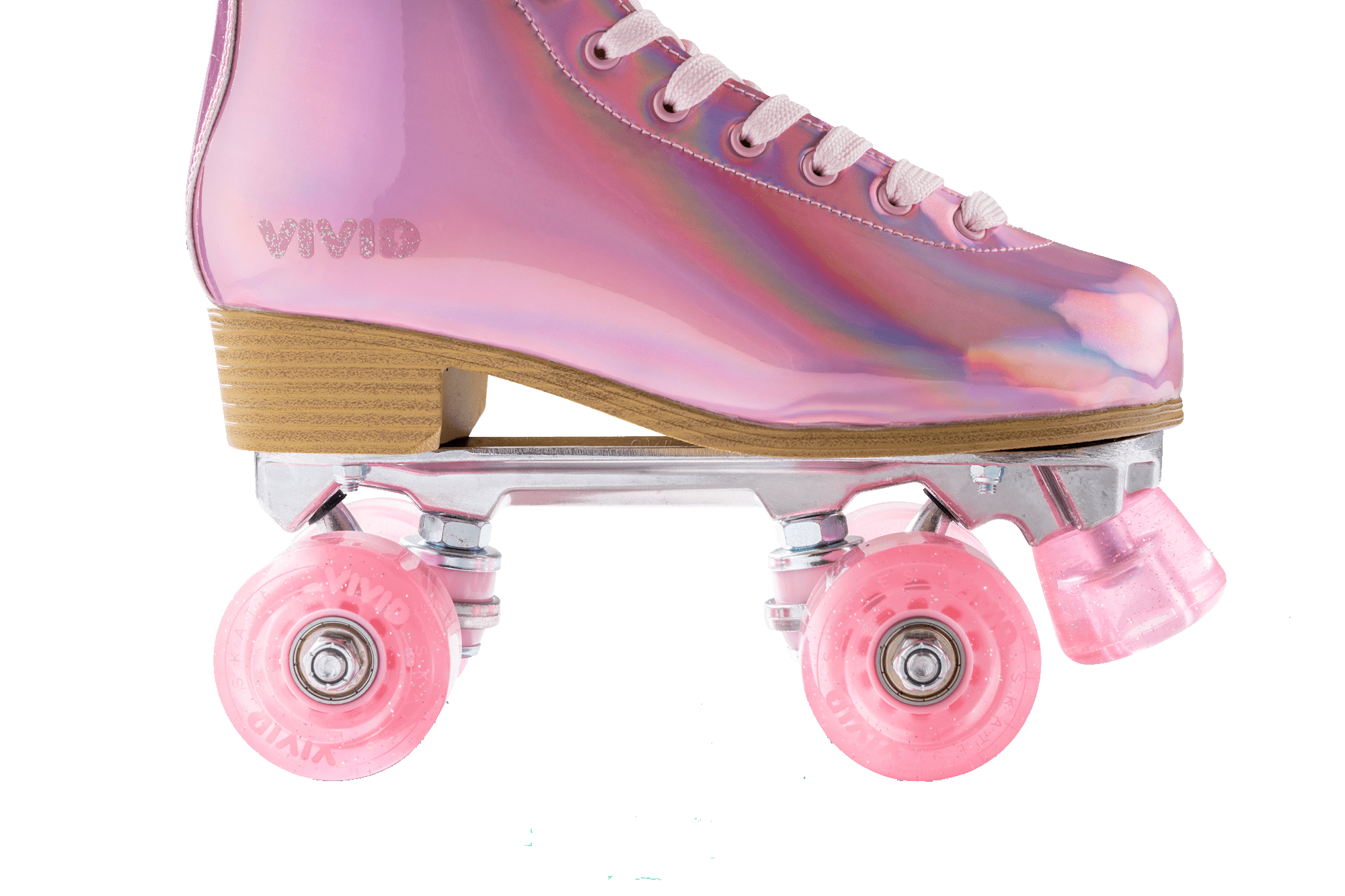 Pink Prisma Roller Skates