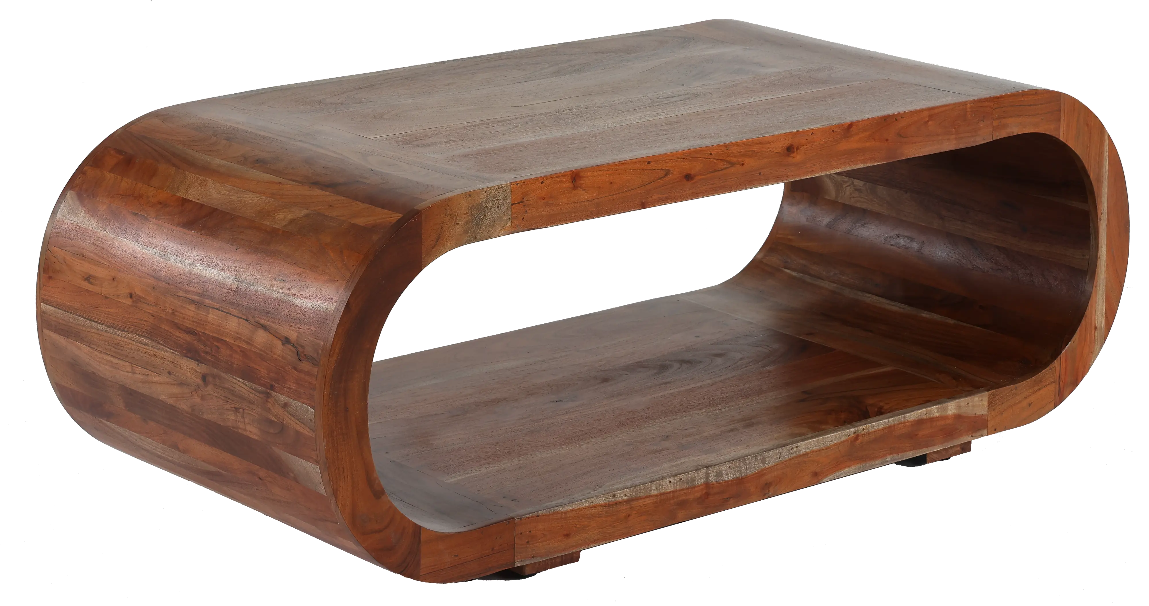 Ellipse Brown Coffee Table