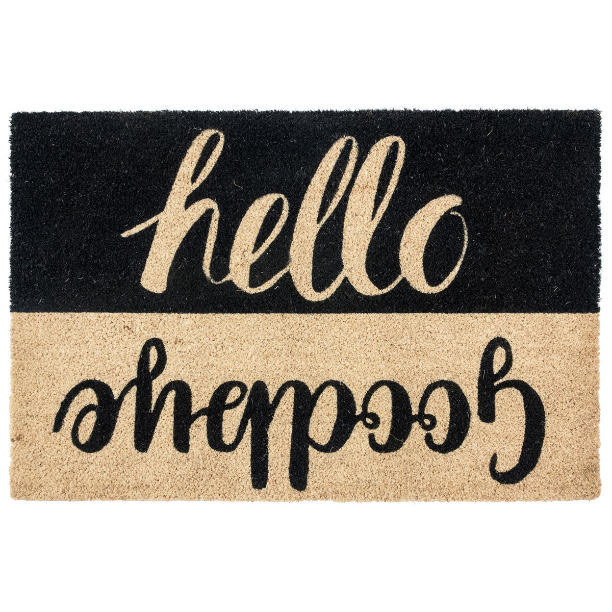 Hello Goodbye Doormat by BD Home