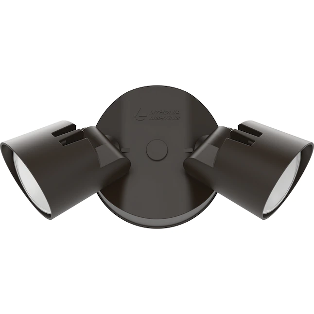 Lithonia Lighting  2750-Lumen Bronze LED Outdoor Switch-Controlled Floodlight